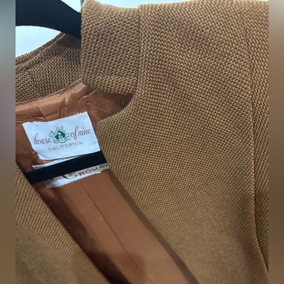 Vintage 1960s House of Nine x Mara by Romay Camel Blazer – XS/Small - Picture 3 of 12